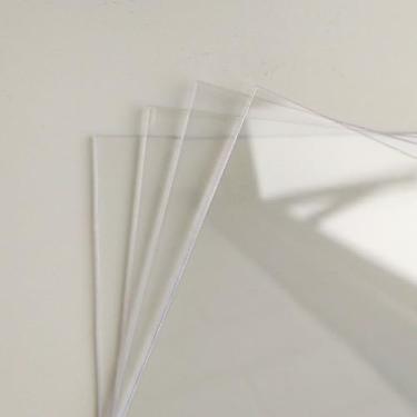 Imagem de Kit 2 Chapa de PS Cristal 1mm Transparente para Proteger Imagens de Quadros e Porta Retratos - 50x70 Cor:TRANSPARENTE;Ta