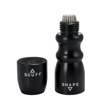 Imagem de TECKEEN Ferramenta de ponta de taco de sinuca 3 em 1, acessórios modelador de ponta de sinuca e kit de reparo de ponta