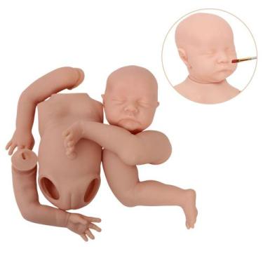 Imagem de Molde Boneca Reborn Realista Lívia Torso Silicone Articulada - Cegonha