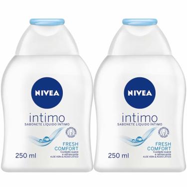 Imagem de Kit Sabonete Íntimo Nívea Fresh Comfort Aloe Vera - 2 unidades