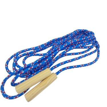 Imagem de 1 Corda de Pular Individual Brinquedo Equilibrio Tradicional 1,50 METR