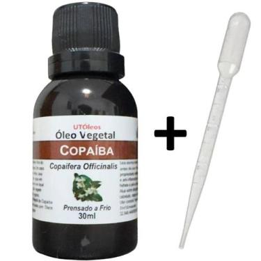 Imagem de Óleo Vegetal De Copaíba 30ML 100% Natural Puro - UTÓleos