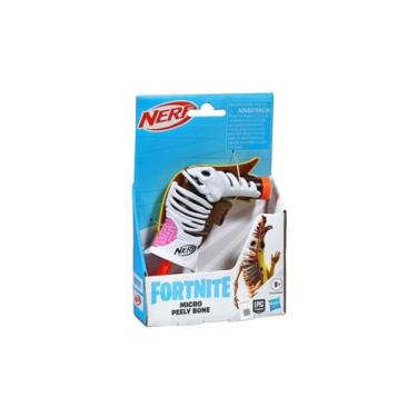 Imagem de Nerf Microshot Fortnite Peely Bone Mini Blaster - 2 Nerf Elite Darts, Genuine Fortnite Blaster