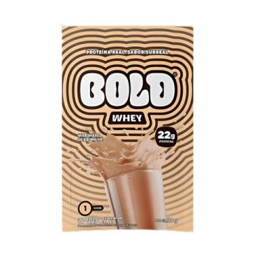 Imagem de Bold Whey Milkshake De Baunilha 22g Proteína - Sachê 30g
