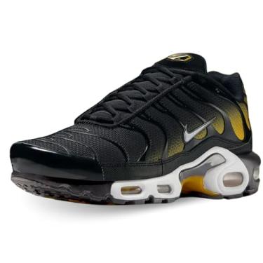 Imagem de Nike Tênis masculino Air Max Plus (DM0032-013, preto/ouro universitário/branco), Preto/University Gold/White, 43