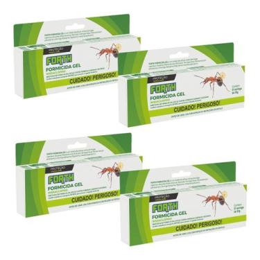Imagem de Kit 4 Forth em Gel Contra Formigas - 10g
