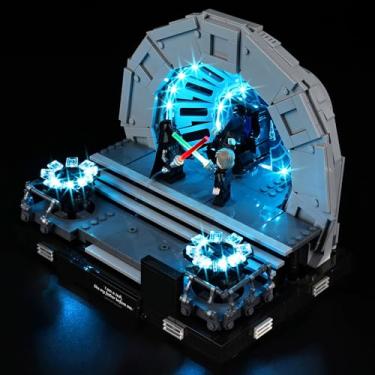 Imagem de BrickSoul LED Light Kit Compatible with Lego 75352, Lighting Kits Compatible with Star Wars Emperor's Throne Room Diorama Building, Lights Only (Model Not Included), Classic Version