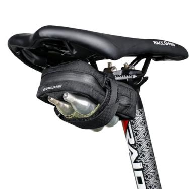 Imagem de GORIX Bolsa de selim de bicicleta pequena impermeável impermeável 0,3L Road Bikes Mini Velos (Adventure Hip Star)