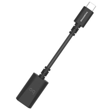 Imagem de AudioQuest Adaptador DragonTail Carbon USB A para C
