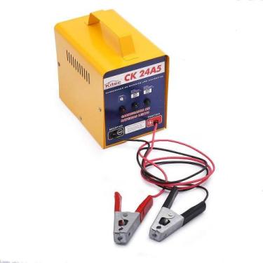 Imagem de Carregador de Bateria Portátil 12/24V 5A Bivolt - KITEC