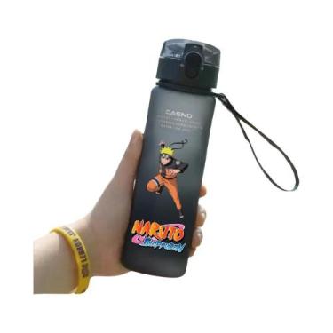 Imagem de Copo De Água Portátil De Grande Capacidade Com Tampa Flip-top Do Anime