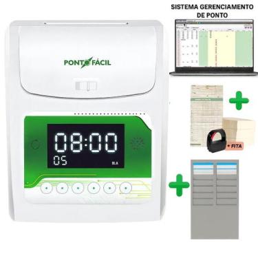 Imagem de Maquina De Ponto Homologada Cartográfico + Chapeira + Nf - Evo cartogr