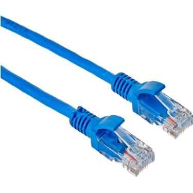 Imagem de Cabo Rj-45 Macho + Rj-45 Macho 10m 6 Cca 568b Azul