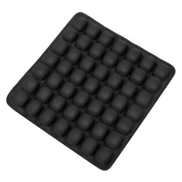 Imagem de Almofada de viagem, assento inflável 3D portátil, almofada de assento de avião inflável tipo prensa para voos longos, almofadas de assento de ar 3D confortáveis para trabalho em aviões, cadeiras de