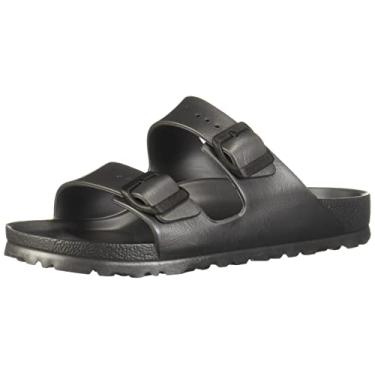 Imagem de Sandália Birkenstock Arizona Essentials EVA unissex, Metallic Anthracite Eva, 12-12.5 Women/10-10.5 Men