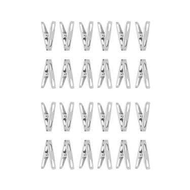 Imagem de Prendedor de Embalagem Pregador Inox Multiuso Cozinha 24un - CASACHA