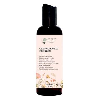Imagem de Óleo Corporal Natural Restaurador de Argan Puro CPC Beauty - CPC Casa 