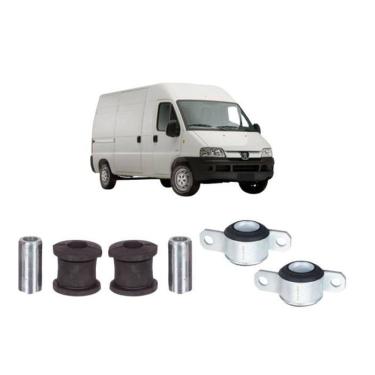 Imagem de Kit 4 Buchas Bandeja Balança Dianteira Boxer 2012 2013 2014