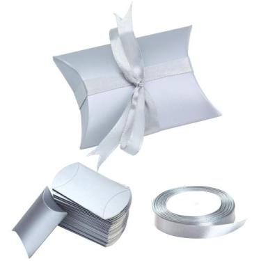 Imagem de Mini caixas de doces Aokbean, pacote com 100 caixas de chocolate com f