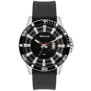 Imagem de Relógio Seculus Masculino Robusto Silicone 44226G0SVNU2-Masculino
