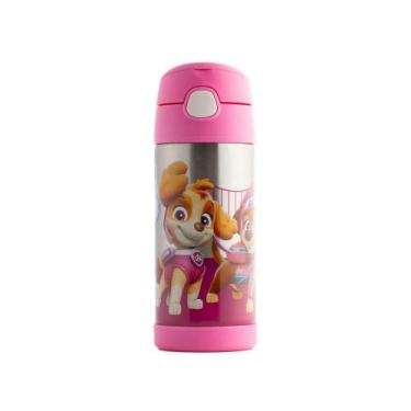 Imagem de Garrafinha Térmica Infantil Skye e Equipe 320 ml Rosa - Bagaggio, U
