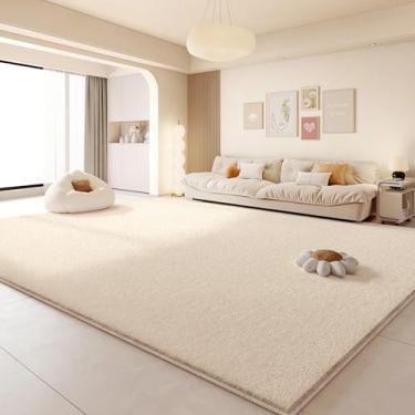 Imagem de Tapetes leves e luxuosos para decoração de sala de estar, para quarto, macios e fofos, para vestiário, laváveis (200x250 cm/D)