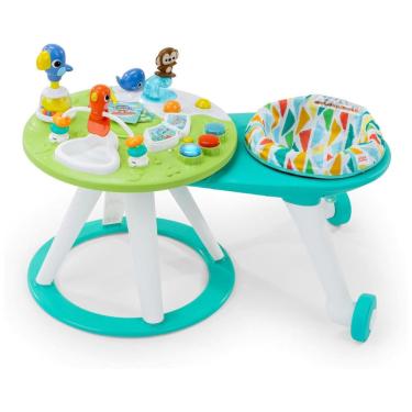 Imagem de Bright começa em torno de We Go 2-in-1 Baby Walker. Centro de atividades de descoberta e tabela. Tropic gelado. Tabela