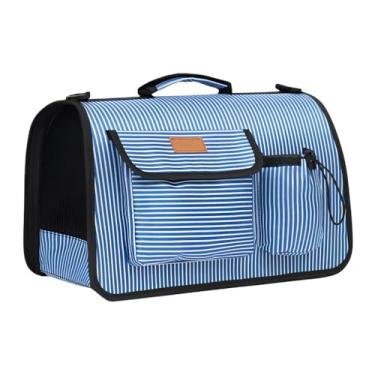 Imagem de Bolsa de Transporte Pet com Bolsos – Conforto e Segurança para Cães e Gatos em Passeios e Viagens