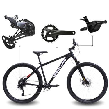 Imagem de Bicicleta Aro 29 Absolute Nero 5 Shimano Deore 12V Freio Hidráulico Quadro Alumínio (Preto, 21)