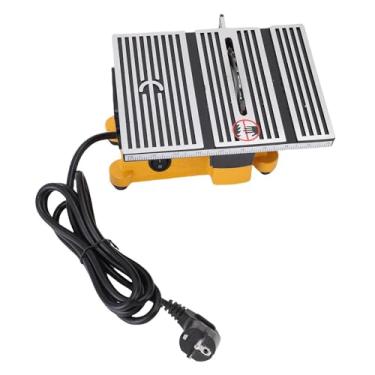 Imagem de Fafeicy Mini Serra de Mesa, Máquina de Corte Elétrica de Liga de Alumínio para Marcenaria e Artesanato Faça você Mesmo, Design Compacto para Corte Seguro e Eficiente
