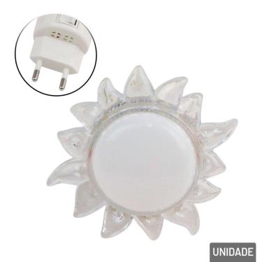 Imagem de Luminária de Tomada Bivolt Sol - Tudo em Caixa