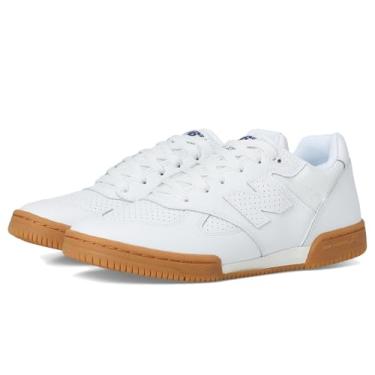 Imagem de New Balance Tênis de skate unissex 600 Tom Knox, Branco, 13 Women/11.5 Men