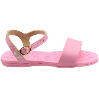 Imagem de Sandália Rasteira Baby Molekinha Napa Fivela Menina