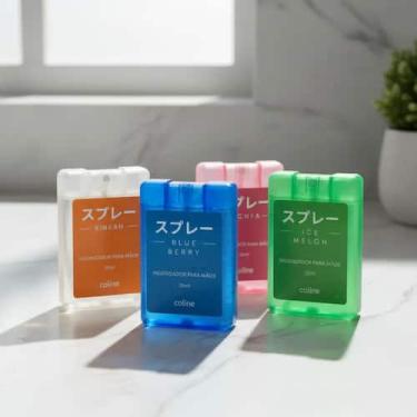 Imagem de Higienizador de Mãos Coline 20ml  Aromas Frutados e Orientais com Toqu