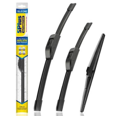 Imagem de Limpadores de para-brisa 5 PLUS de substituição de silicone Fiat 500