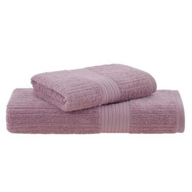 Imagem de Toalha De Banho E Rosto Fio Penteado Canelado Buddemeyer