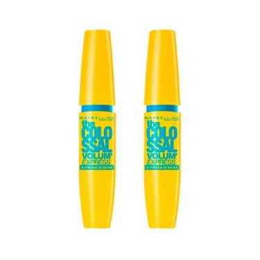 Imagem de Kit 2 Máscara de Cílios Maybelline Preto 9,2ml Cada - Loreal