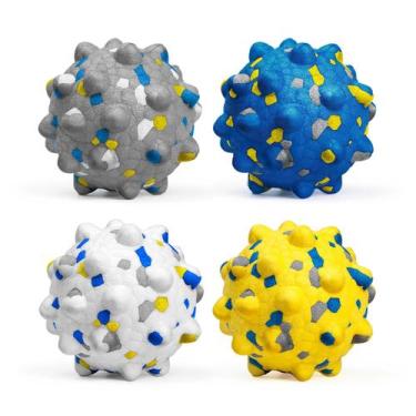 Imagem de Bolas de tênis para cães Moonorange, 4 peças de brinquedo flutuante du