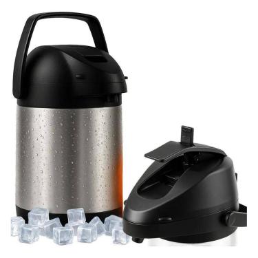 Imagem de Garrafa Térmica Azarte Inox 2,5L Tereré - 24H Frio