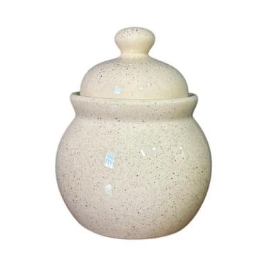 Imagem de Pote Bolinha Para Armazenamento de Alimentos 1,1 Litros - Cerâmica e A