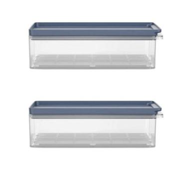 Imagem de Kit 2 Organizadores de Geladeira Electrolux Experience com Escorredor 5L