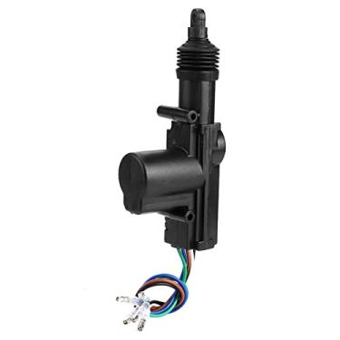 Imagem de Universal 5 Portas de Arame Motor de Atuador Solenóide do Solenóide Popper, Completo Com Haste de Travamento, Ajuste Direto para o Motor de Trava de Controle Central do Carro,