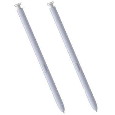 Imagem de Pacote com 2 canetas de substituição para Galaxy S25 Ultra S para Samsung Galaxy S25 Ultra Stylus, Galaxy S25 Ultra S para Samsung Galaxy S25 Ultra 5G todas as versões EJ-PS938BBEGUJ (prata clara)