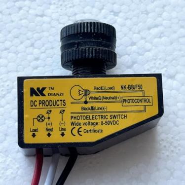 Imagem de Interruptor optoeletrônico NK-BB/F50 3,5A CC Interruptor de sensor de luz LED DC12V 24V 36V 48V