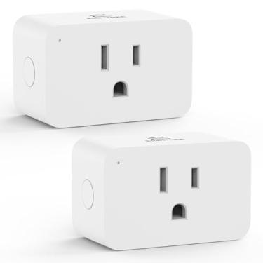 Imagem de EIGHTREE Zigbee Smart Plug 15A, Monitoramento De Energia, Necessário, Plugues Inteligentes Compatíveis Com Alexa E Home Assistant E Smartthings, Tomada Inteligente Funciona Como Repetidor