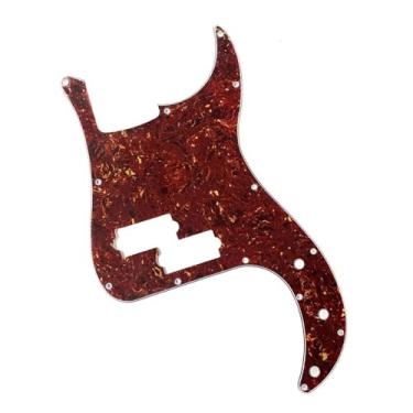 Imagem de Baixo adequado para PB pickguard baixo guitarra scratch plate Pickguard Backplate Set