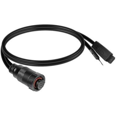 Imagem de Substituição para 720080-1 AS GPS NMEA Splitter Cable, para Humminbird SOLIX e Onix Fish Finder, suporta receptor GPS externo e dispositivo NMEA 0183, cabo Y conector de 14 pinos