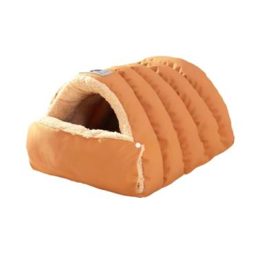 Imagem de FJMQHU Cama para Gatos, Lavável, Grossa E Fofa, Almofada para Dormir Ideal para Cães Pequenos E Gatos de Interior, para Descanso E Relaxamento, S