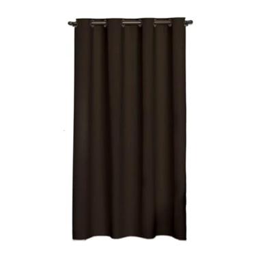 Imagem de Cortinas opacas – adequadas para salas de estar, cozinhas e quartos, cortinas opacas para portas(Tabaco)