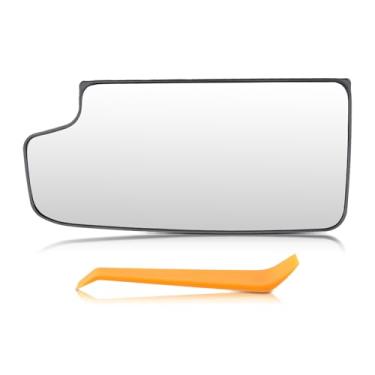 Imagem de MOTOALL 23444114 Espelho de reboque do lado do motorista Espelho retrovisor aquecido inferior convexo lado esquerdo adequado para Chevy Silverado 1500 2500 3500, para caminhonete GM SUV Sierra 2500 HD